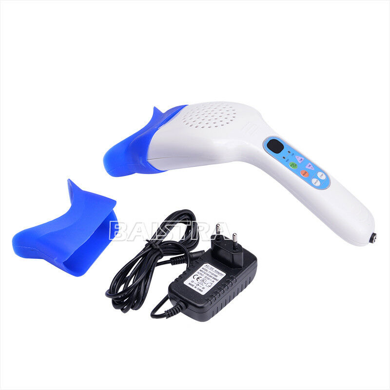 Handled Dental LED Cool Light Teeth Whitening System Lamp Bleaching Accelerator