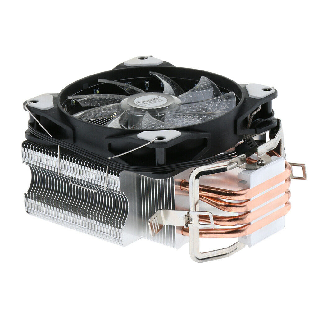 Lovoski 12cm CPU Cooling Fan Air Cooler Copper  Pipes 1500RPM for AMD#1