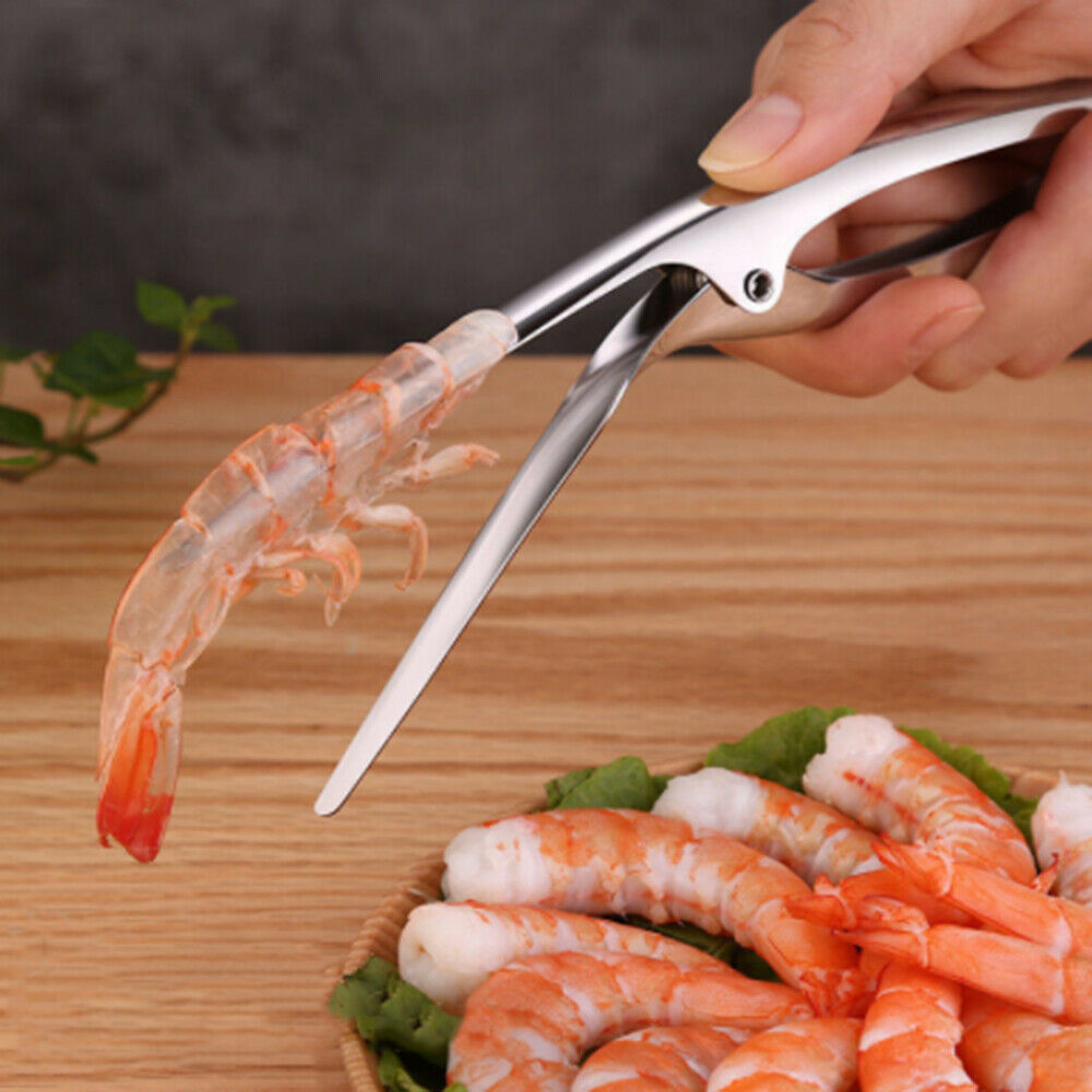 Stainless Steel Peel Shrimp Crayfish Shell Take Meat Shrimp Separation Tools