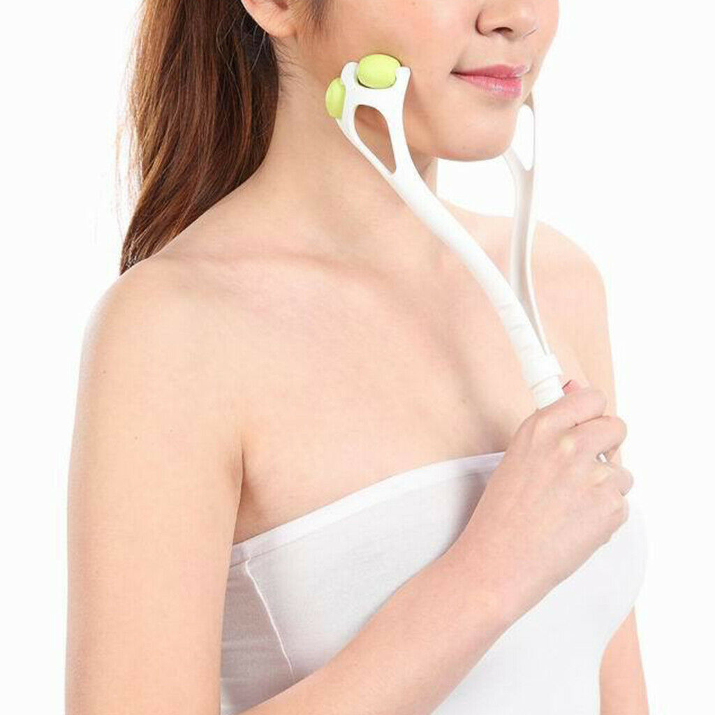 4 Balls Facial Massage Roller Manual Skin Beauty Tool Face
