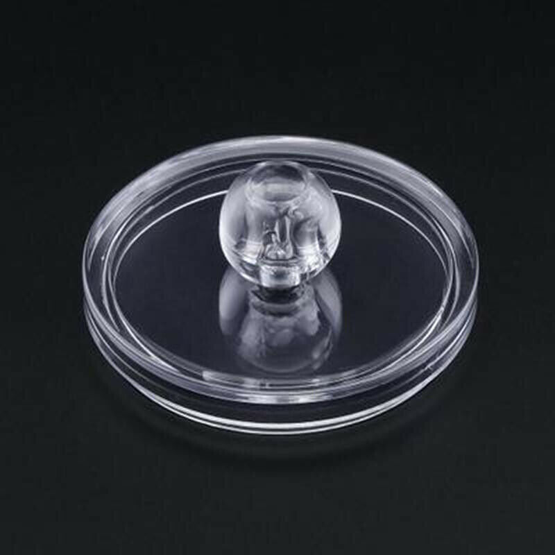 Acrylic Cotton Swab Q-tip Storage Holder Box Clear Cosmetic Organizer Makeup Box