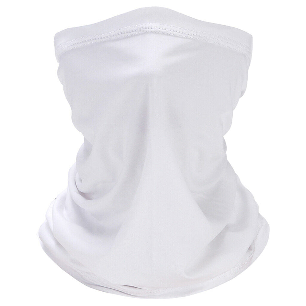 2x Silky Cycling Face Cover Outdoor Balaclava Soft Scarf Ski Neck Warmer