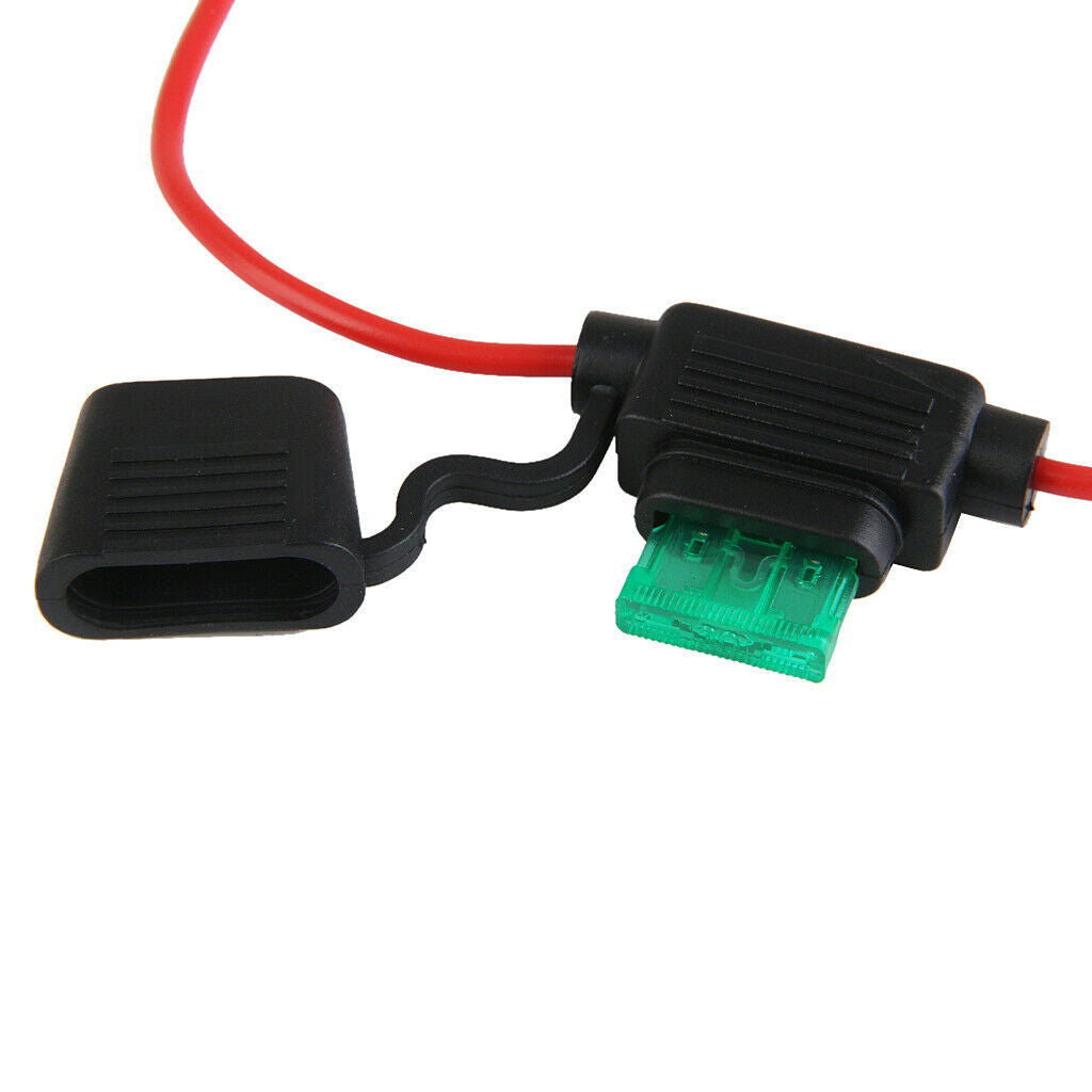 In-Line Standard  Fuse Holder For 12V 30A Fuses Car Bike