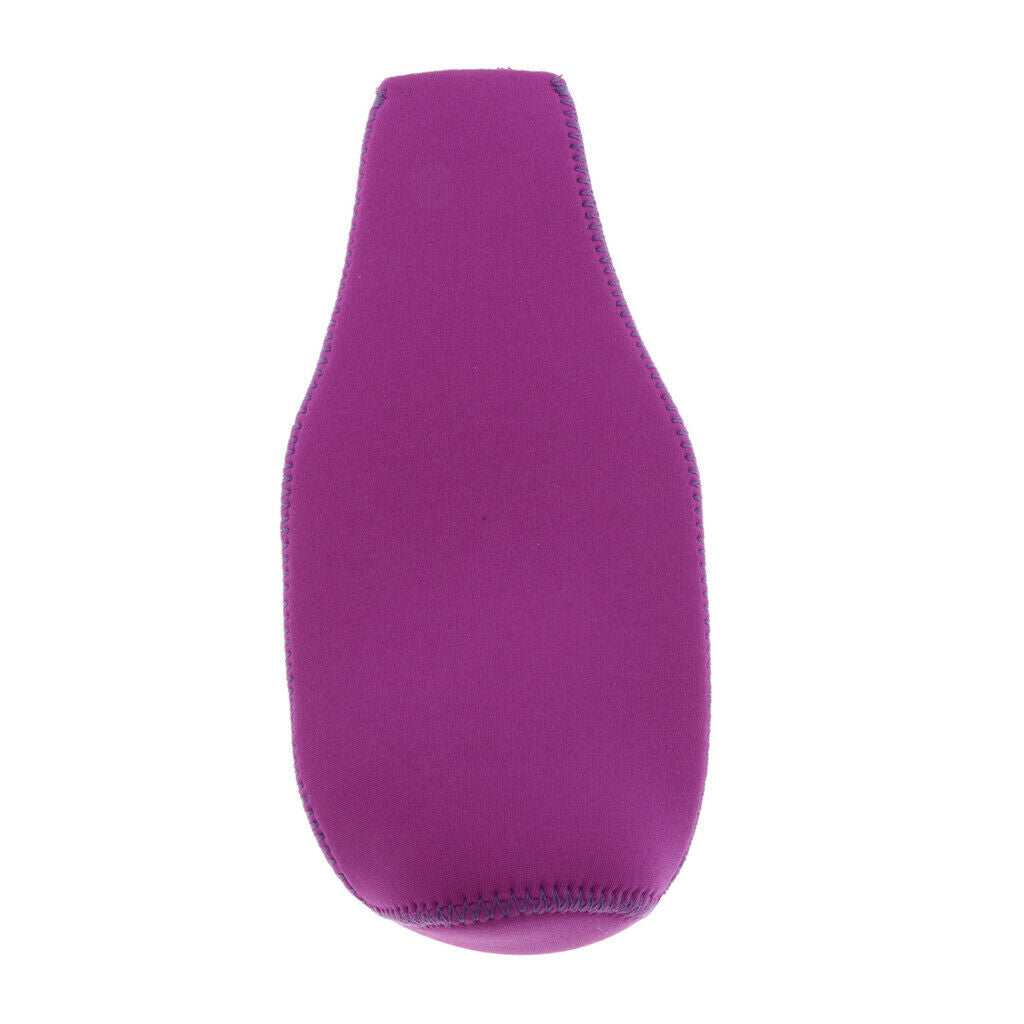 7 Color Rainbow Bottle Can Tin Cooler Holder Neoprene Zipper Chilling Full Cover