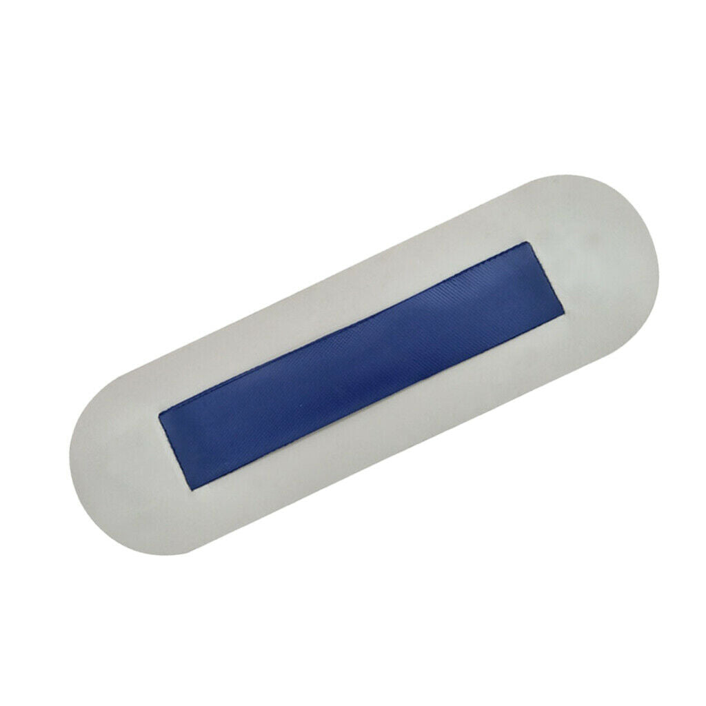 2 Pieces Inflatable PVC Seat Hook Straps / Patches Light Gray Blue