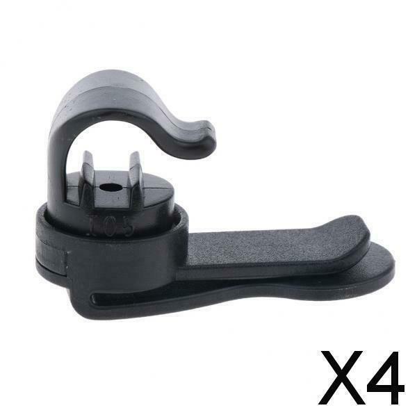4X Hydration Packs Water Bladder Bag Drink Tube Clip Holder for Bag Backpack
