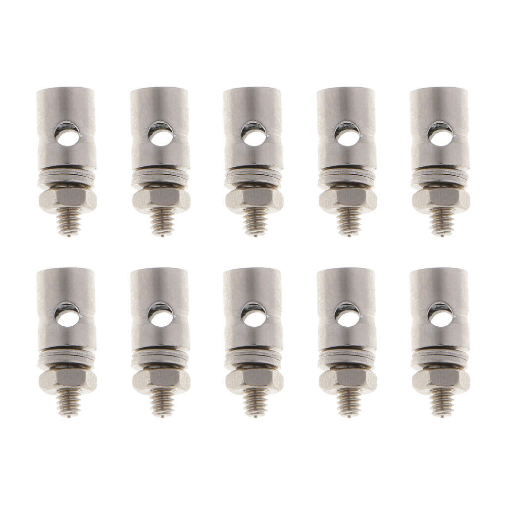 10Pcs/set RC Aircraft Pushrod Adjuster Regulator 1.8mm Diameter Fit 2mm Rods