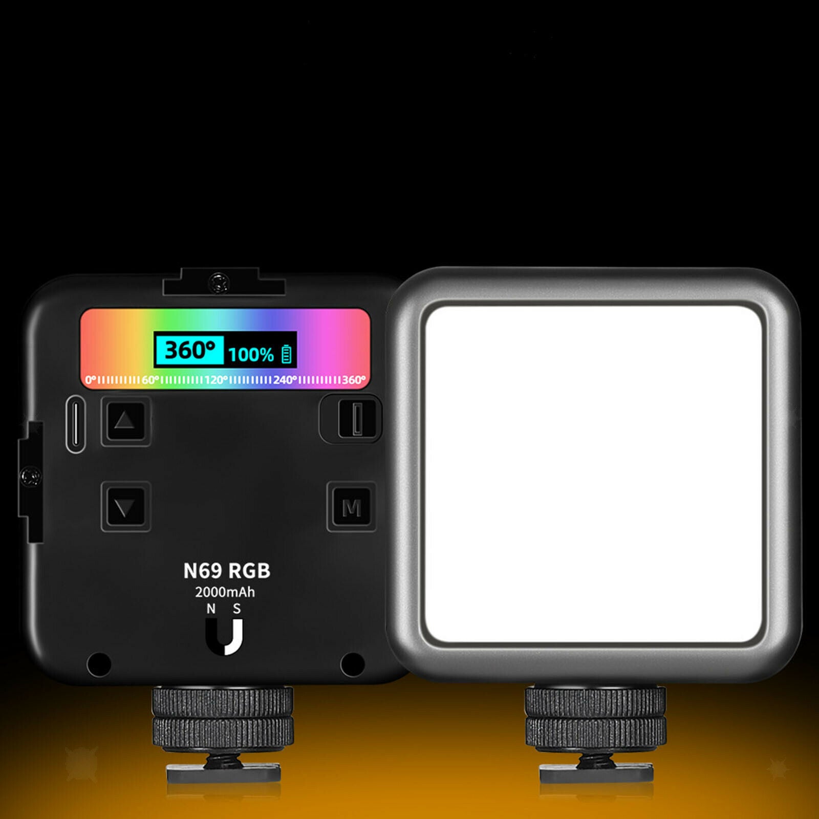 RGB LED Video Lights 2500-9000K Camera Video Lighting Photo Video Lighting