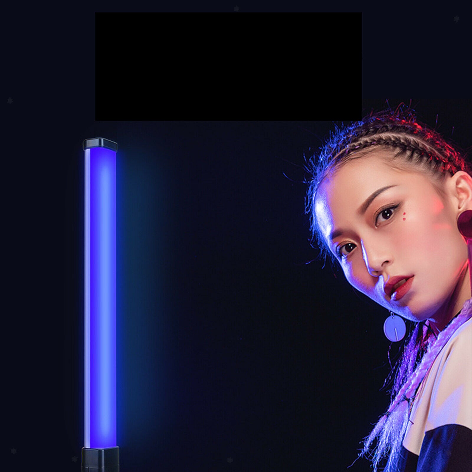 LED RGB Photography Light Wand Video Light Bar Handheld 4000mA for TikTok