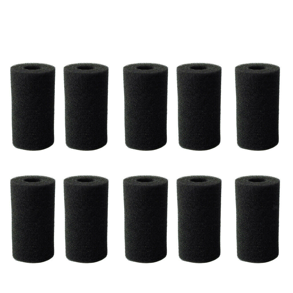 20pc Filter Foam Biochemical Sponge Stop For Aquarium Debris Fish