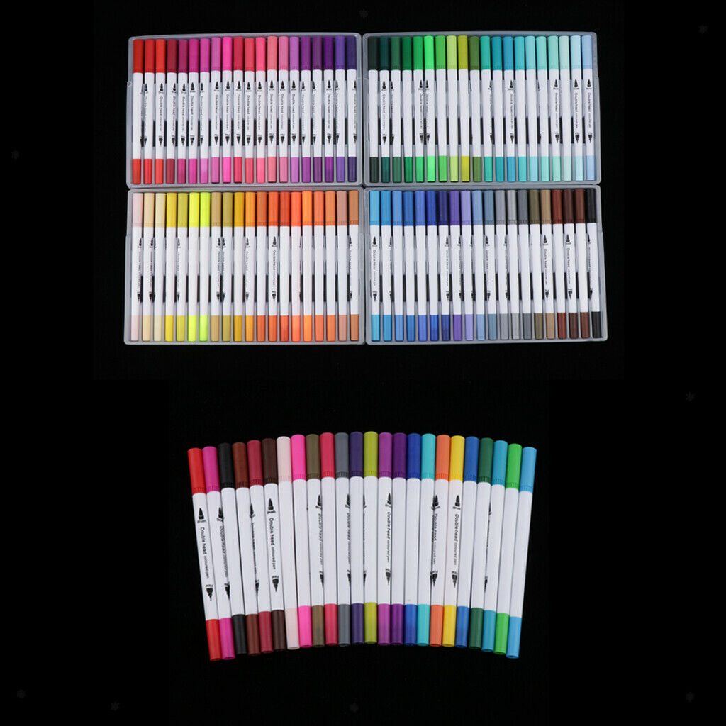 80 Paint Pens - Paint Marker Pens, Water Based Colors for Kids, Adults, Fine