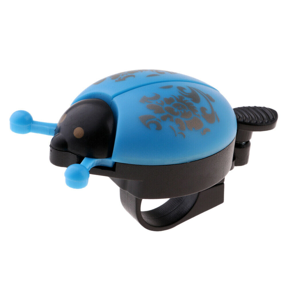 2Pcs/Lot Bicycle Cute Ladybug Bug Bells Horns for Safety Cycling Kids Child Boys