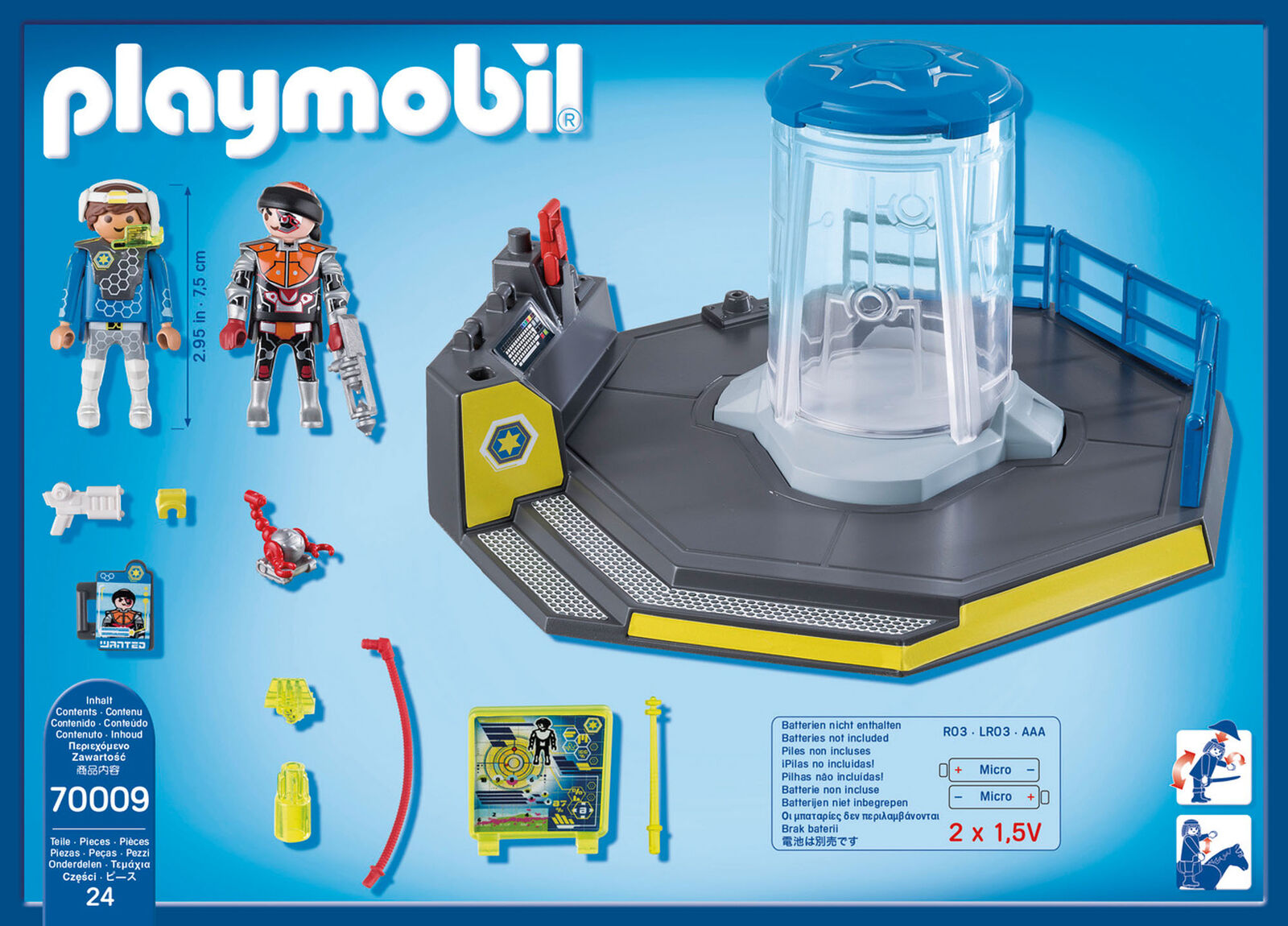 70009 Playmobil Super Set Galaxy Police Rangers Suitable for ages 4 years and up