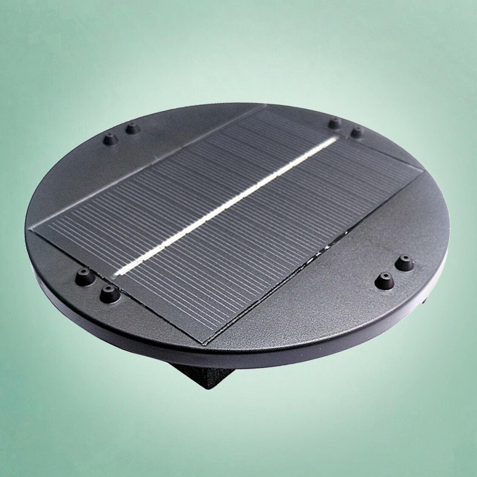 Black Solar Floating Solar Fountain Garden Garden Home Ornament Outdoor