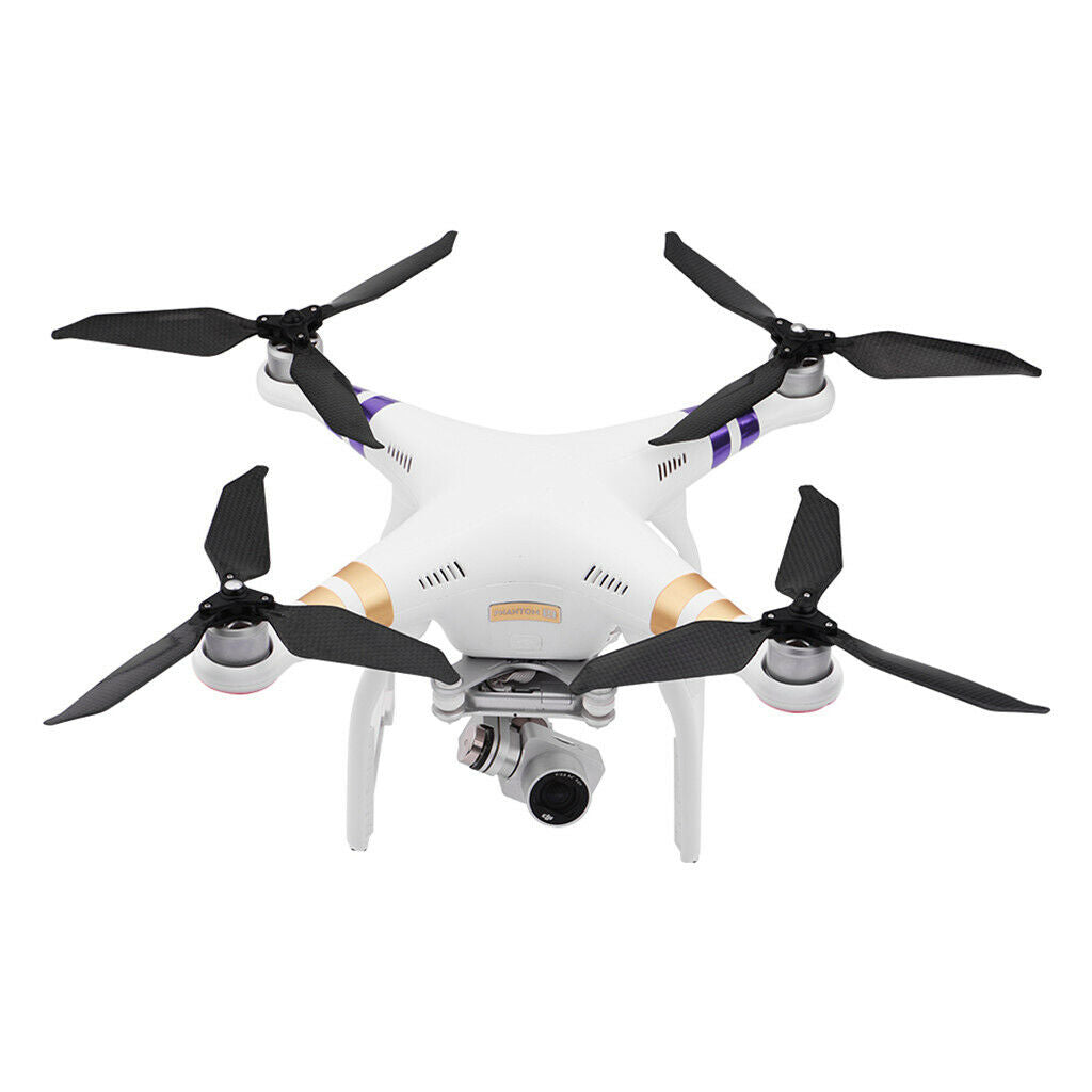 2x Black 9455 Folding Three  Propellers For DJI Phantom 1/2/3 RC Models