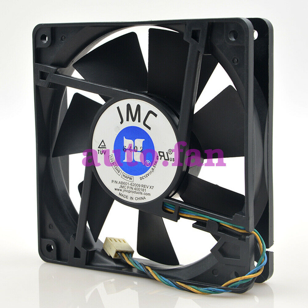 1pcs JMC 1225-12HS HAPW 12V 0.55A 12CM 12025 4-wire PWM cooling fan