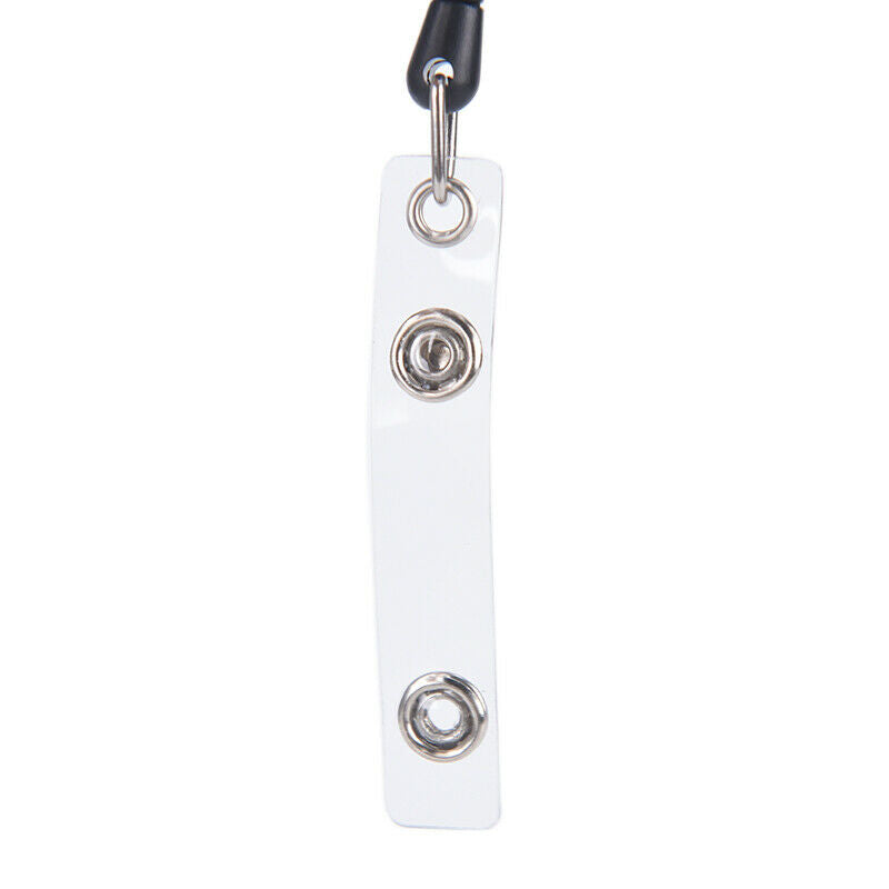 1 X Retractable Pull Badge Reel Zinc Alloy ABS ID Lanyard Name Tag Card B.l8