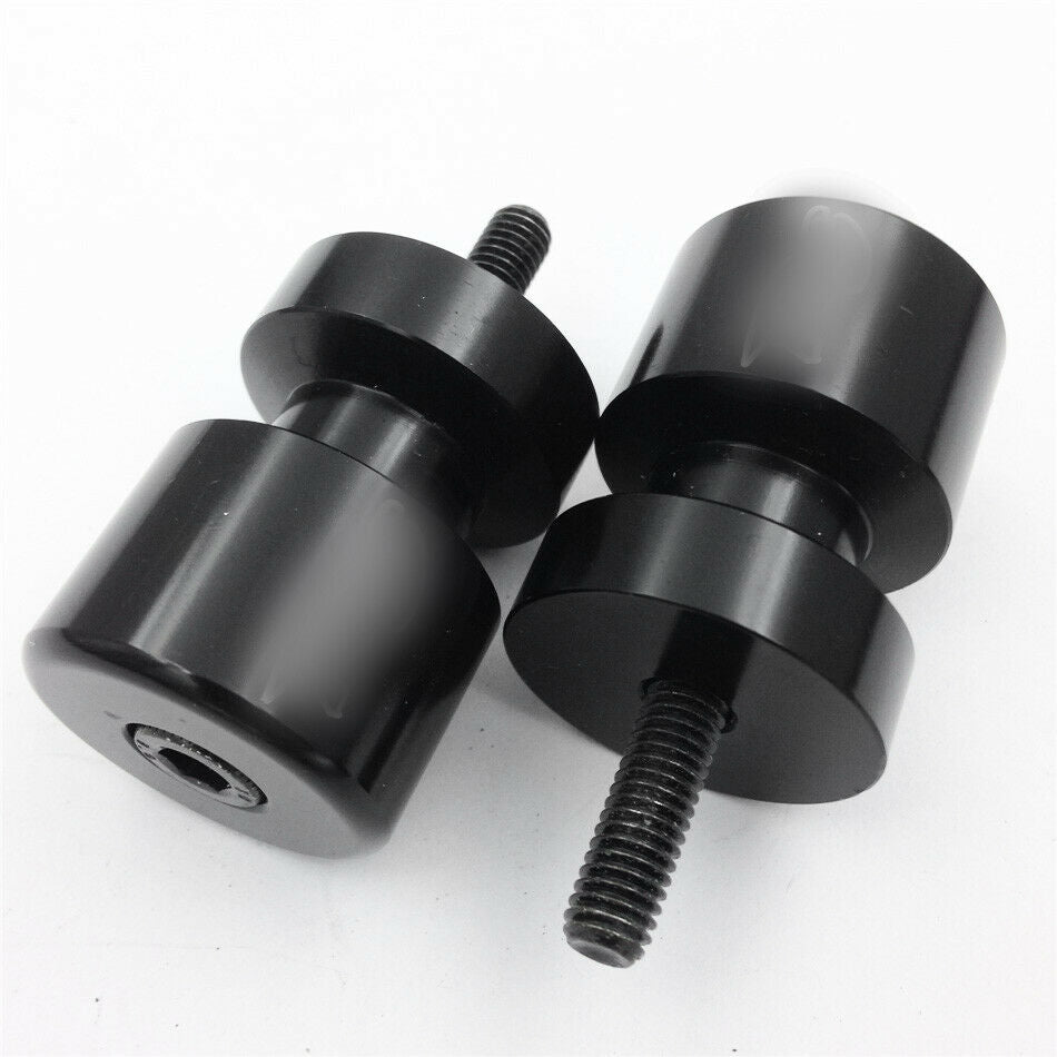 For Yamaha R6 R6S Fz1 Fz6 Fz8 Fzs1000 R1 Vmax Xv250 Virago BLACK Swingarm Spools