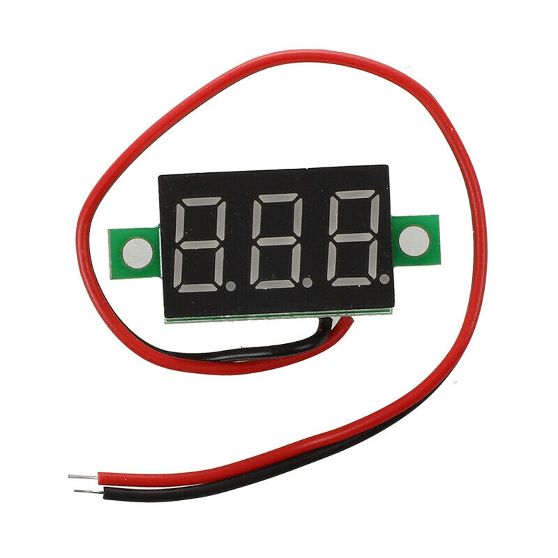 LED Mini Voltmeter digital voltage display panel meter 4.7-32V DC L3J3J3