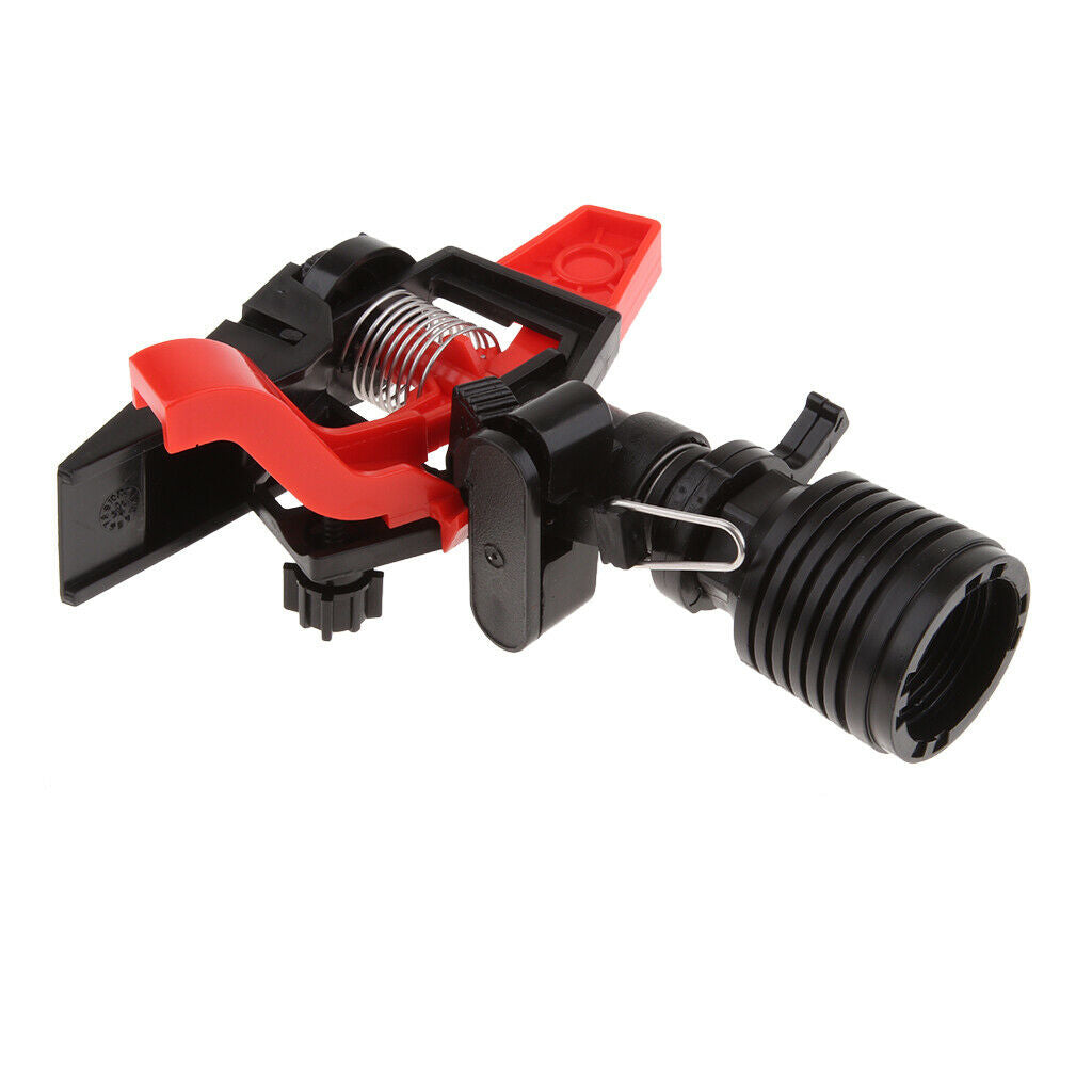 3/4in Plastic 360 Degree Automatic Rotation Sprayer Rocker Arm Nozzle