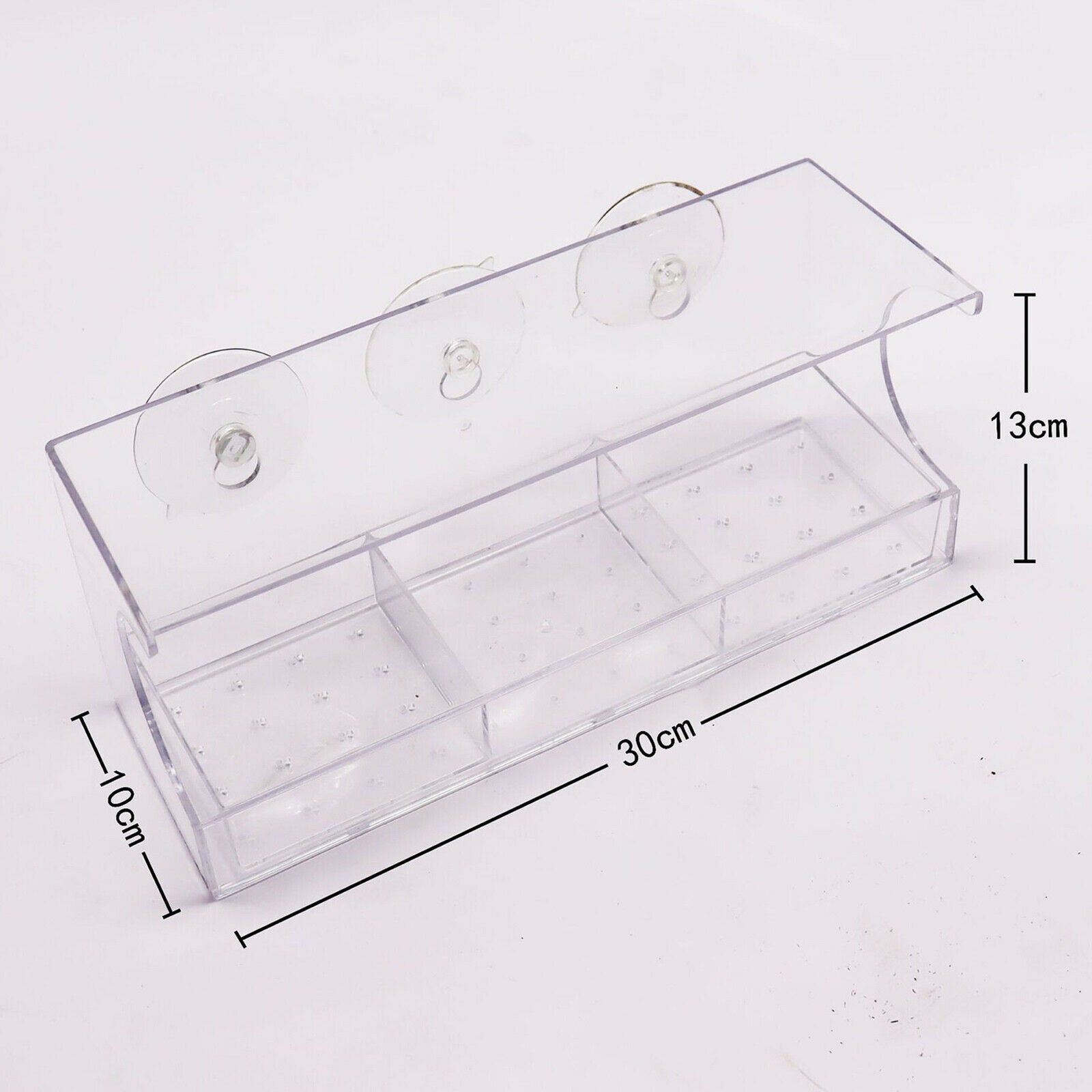 Window Bird Feeder Transparent Viewing Compact for Wild Birds Blue Bird