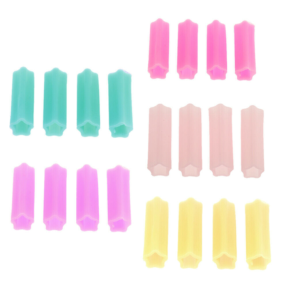 12pcs Wear-Resistant Cuticle Nipper Protective Sleeve Clipper Plier Cover