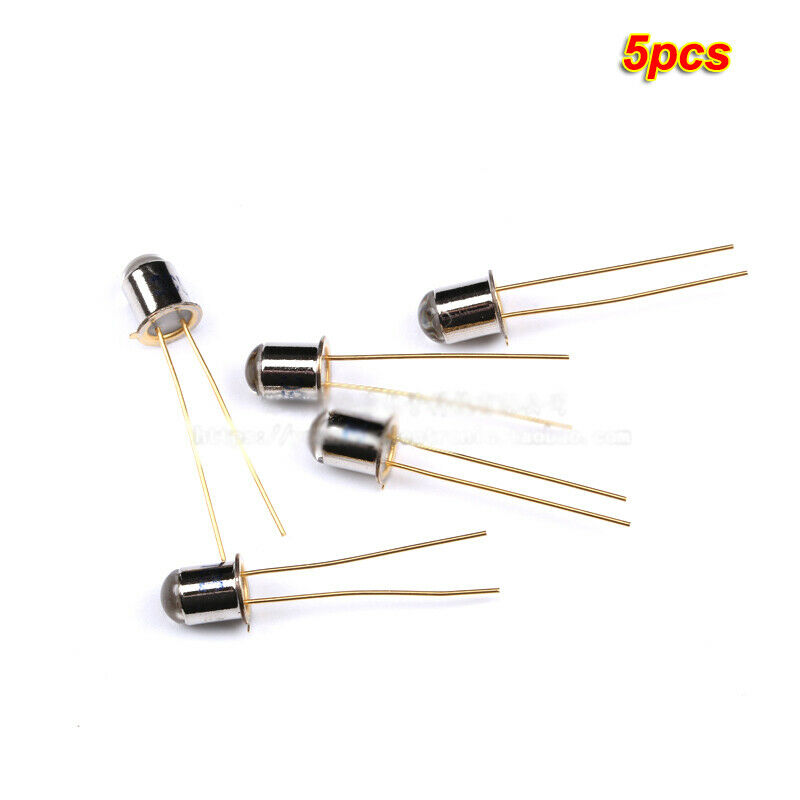 5pcs Transistors 3DU5C 2-pin Silicon Phototransistor/Transistor/Metal Package