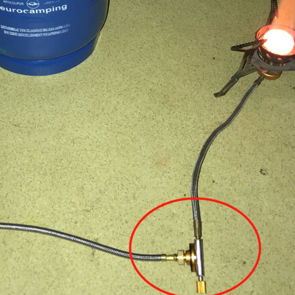 Gas Conversion Connector Stove Gas Cylinder Tank Butane Canister Accessories
