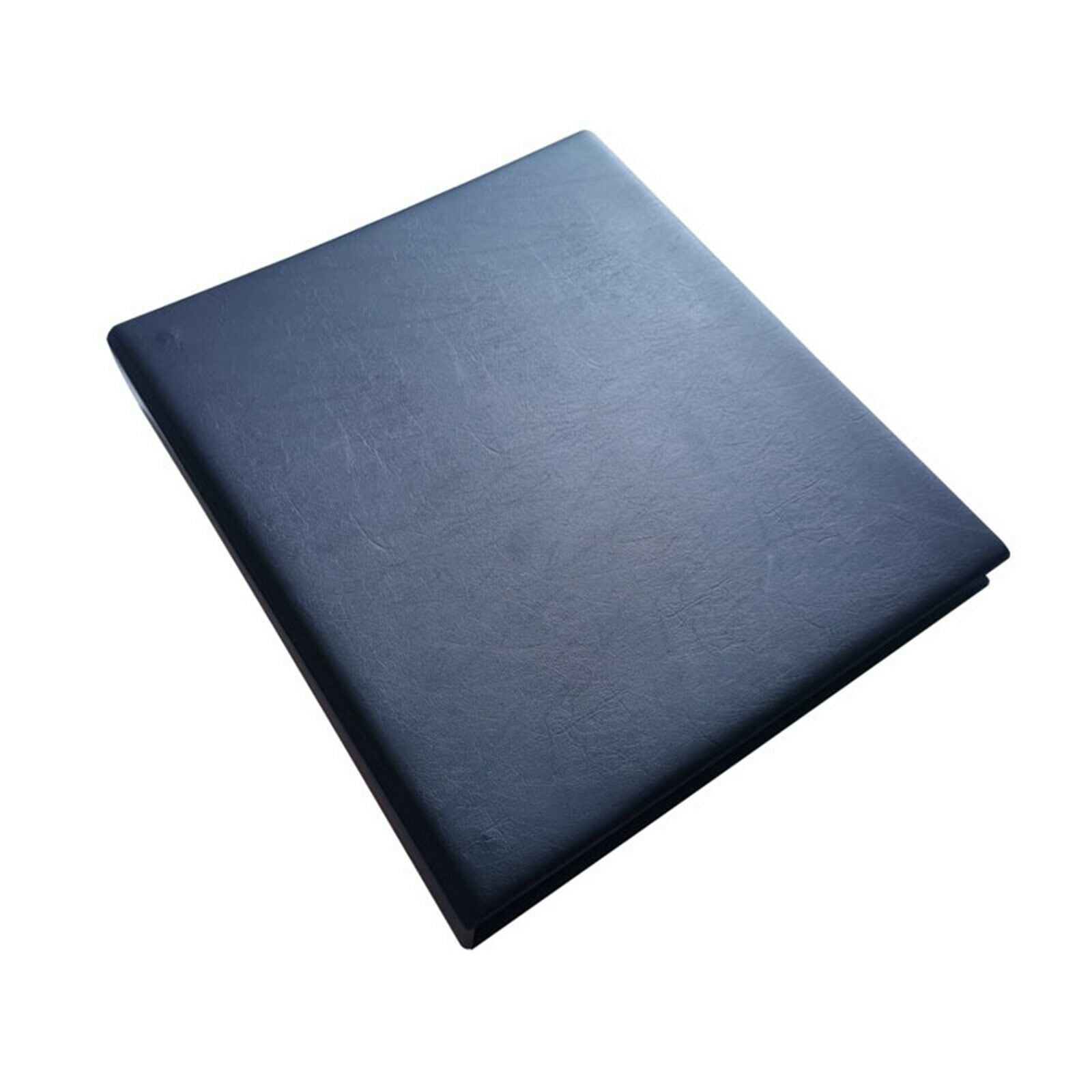 Portable Baseball Cards Sleeve 9 Pocket Black Two-side Binder Storage Pocket
