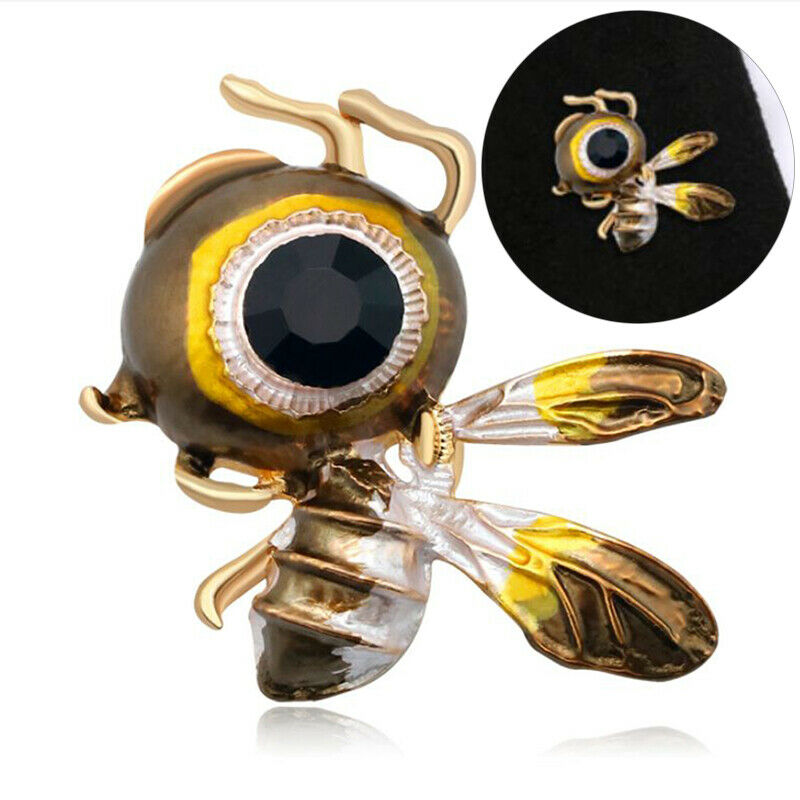 Fashion Women Honeybee Brooch Pins Collar Decoration Badge Corsage Jewelr.l8
