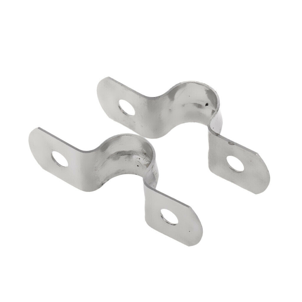 10 Pieces 304 Stainless Steel 14mm Saddle Clamp Water Filter Hose Clips