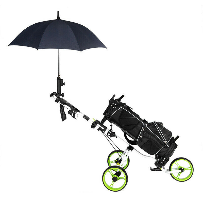 Adjustable Golf Cart Umbrella Holder Stand Sun Rainproof for Buggy Pram Wheelch