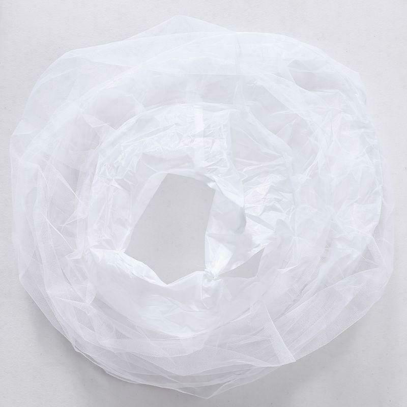 Women Bridal 3 Hoop A-Line Floor-Length Full Slip Petticoat Ball Gown Two-Layer