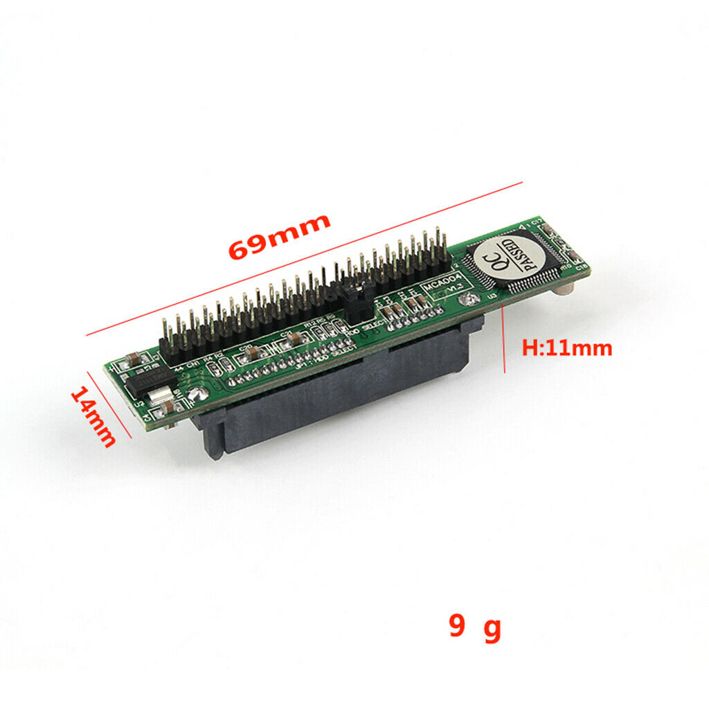 2.5" IDE Hard Drive Laptop Female to 44Pin Male HDD SDD SATA Adapter Converter