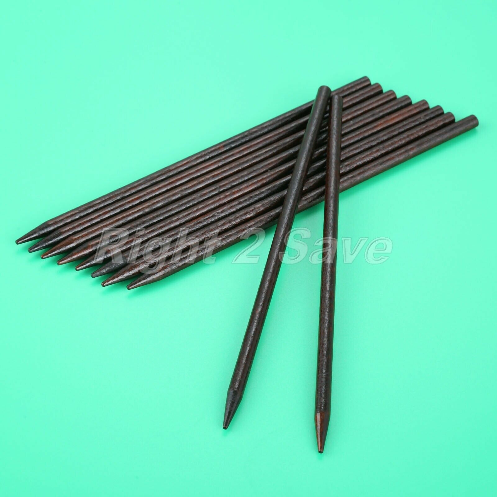10Pcs Hairwear Woman Hair Sticks Wooden Accessories Fashion Long Hairpins 18cm