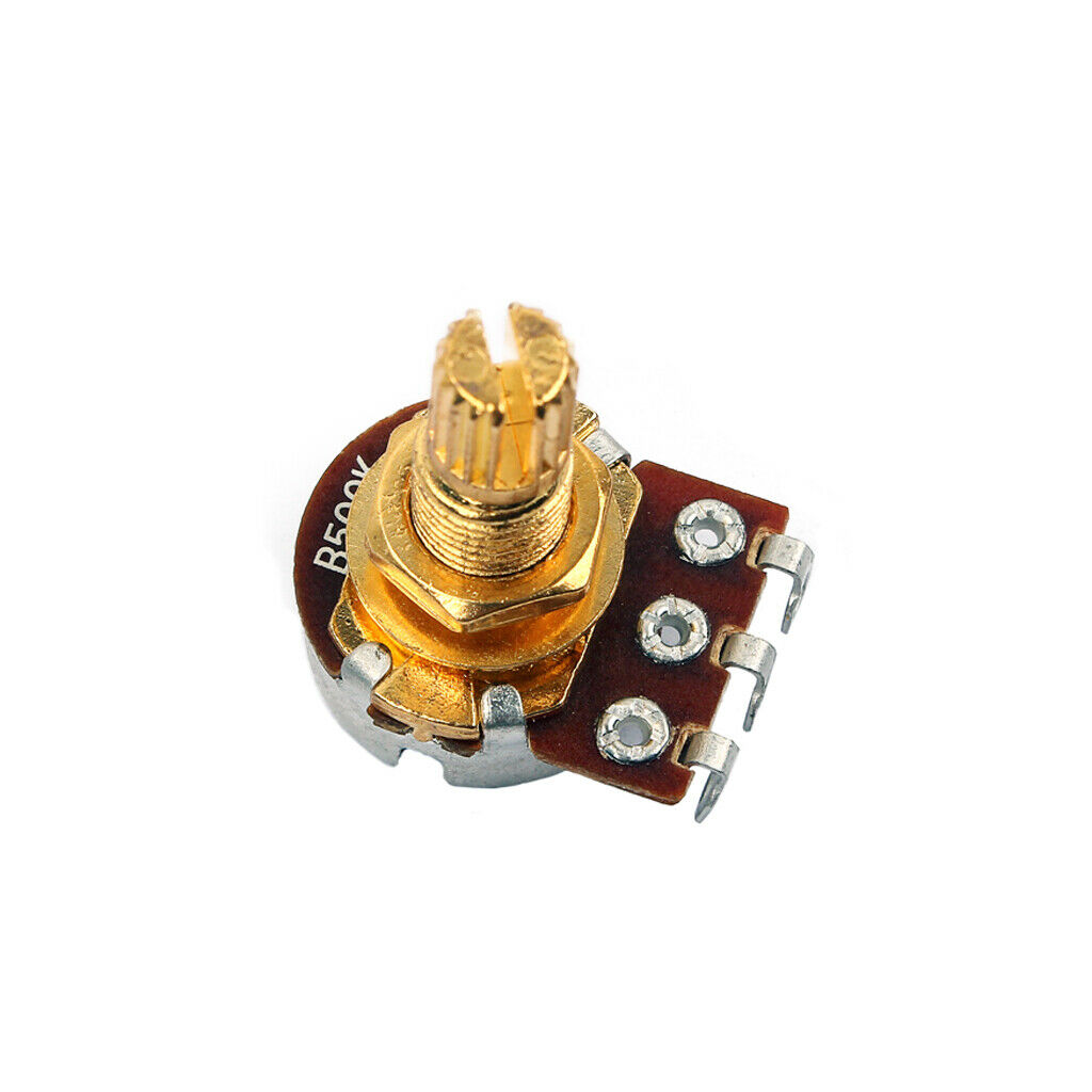 Guitar 3 Way Toggle Switch Pickup Selector+5pcs B500k 18mm Shaft Audio Pots