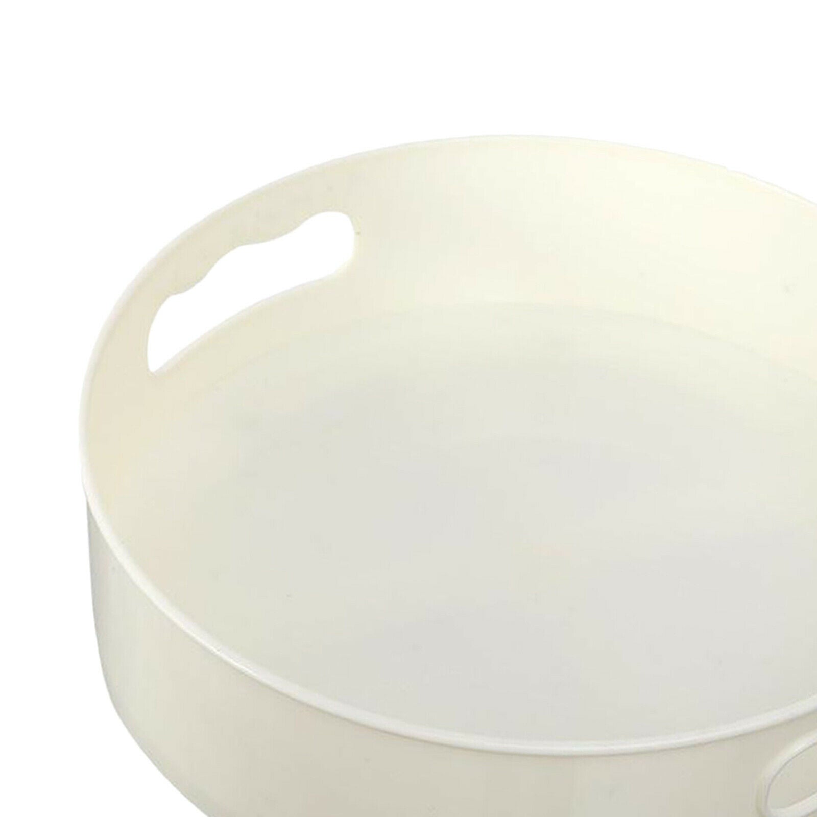 Rotating Condiment Jar Storage Tray Table Top Bathroom Cosmetic Holder Rack