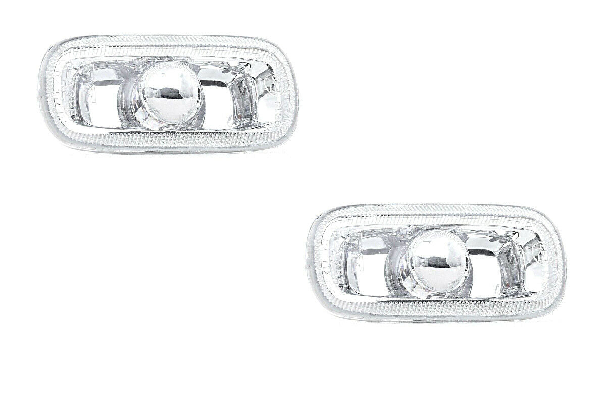 2x Side Marker Light Crystal Clear RIGHT=LEFT Fits AUDI A3 A4 Avant A6 2002-2013