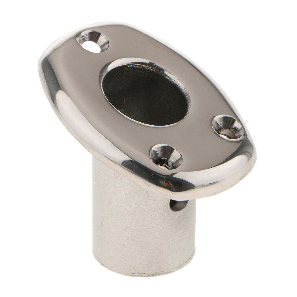 Boat Hand Rail Fitting 7/8 inch Boat Deck Hardware 316 Stainless Steel Flag Pole