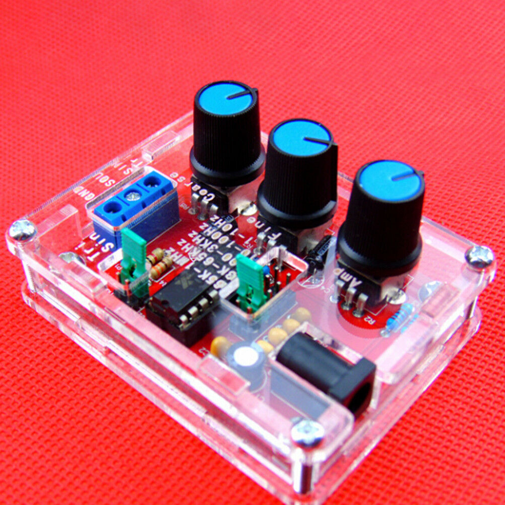 XR2206 Function Signal Generator Sine Triangle Square Wave 1HZ-1MHZ Kit DIY n Rf