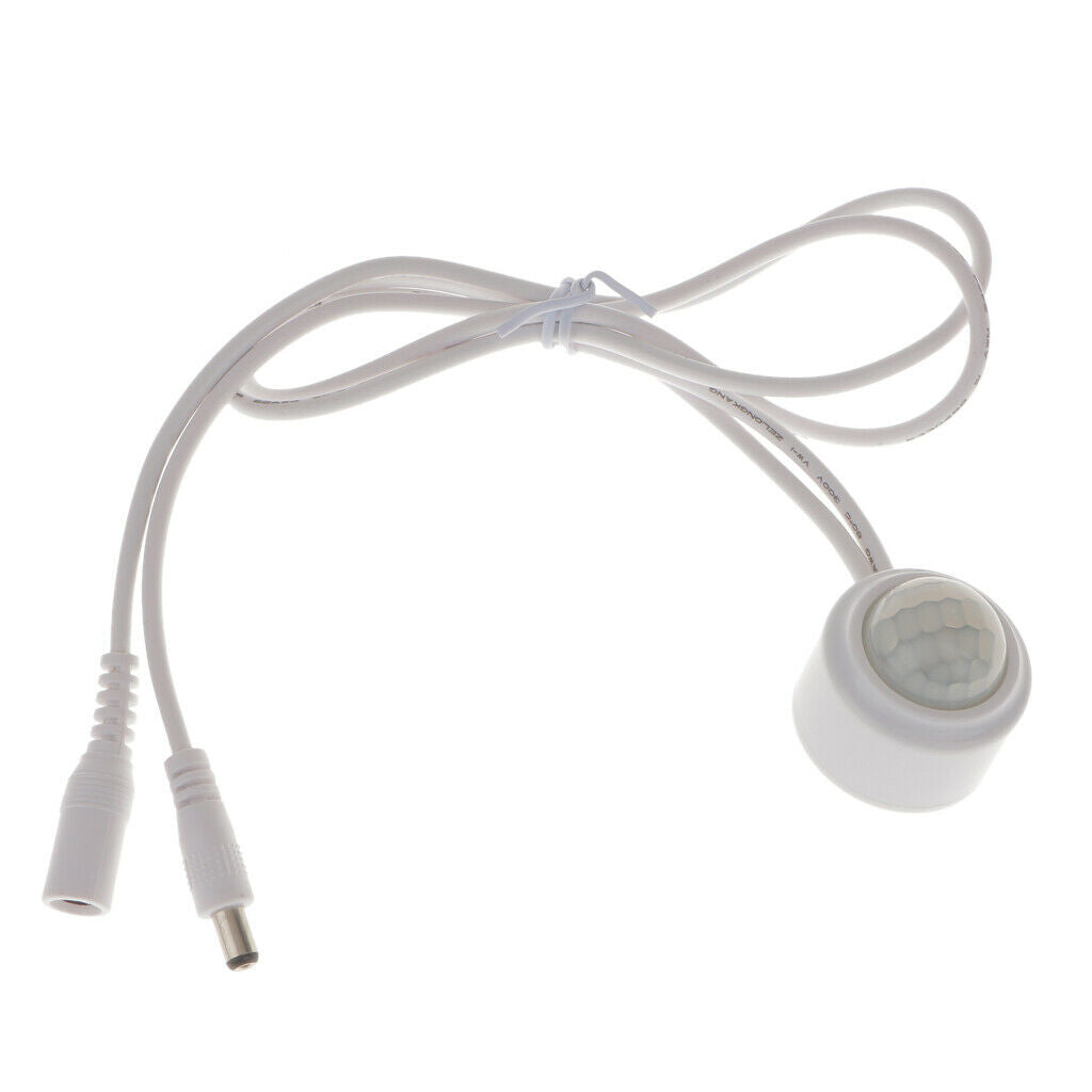 Mini PIR Motion Sensing Switch Occupancy Sensor Switch with Light Sensor for