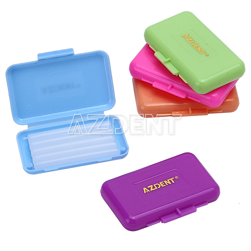 200Kits Dental Orthodontic Wax Mixed Gum Irritation 5 Flavors for Bracket Braces