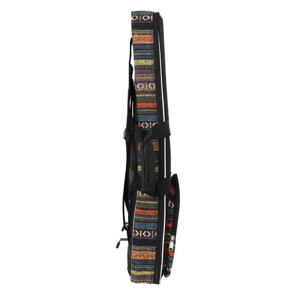 Mandolin Case COVER Padded Bag w/ Side Pocket Double Shoulder Strap