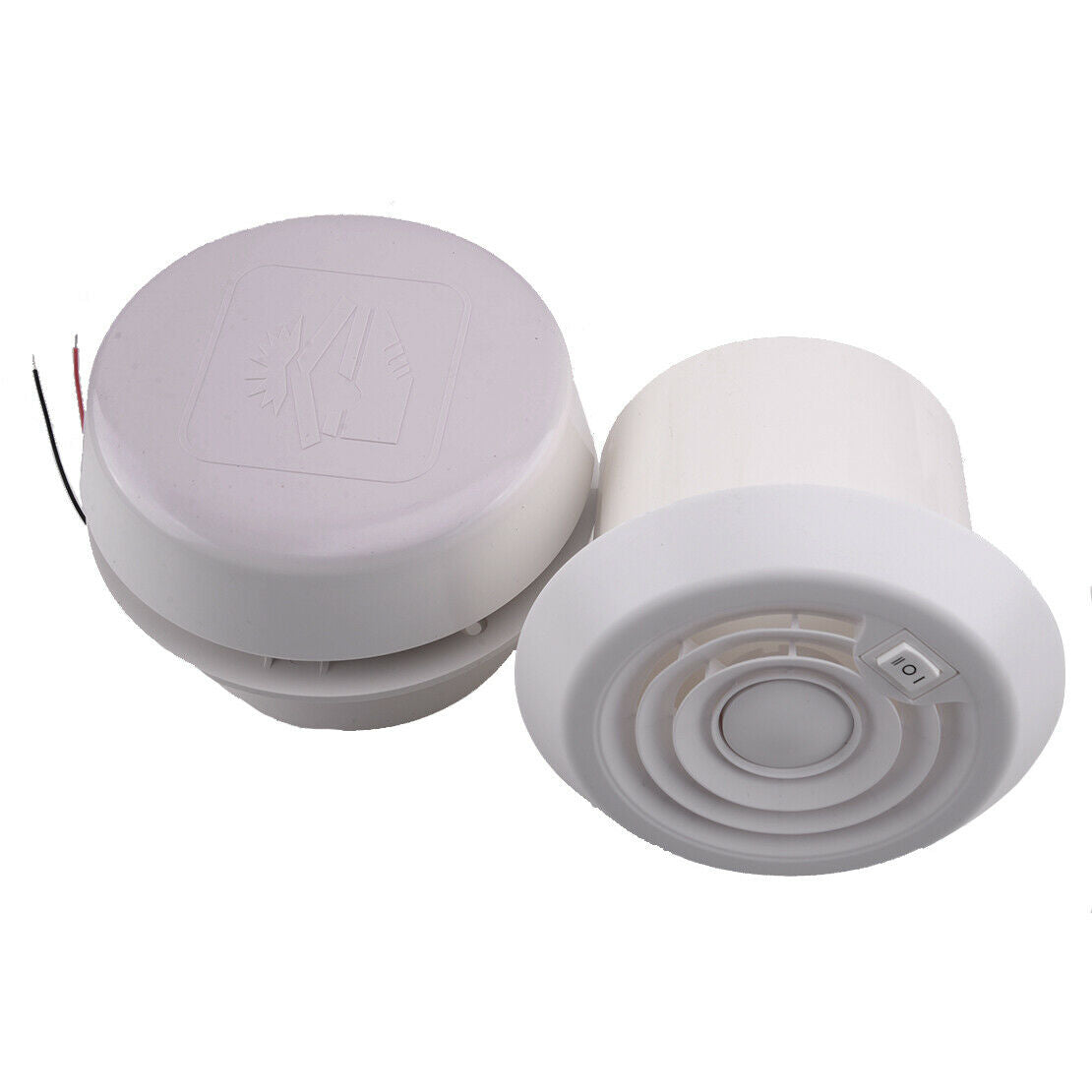 12V Silent RV Top Roof Air Vent Fan for Travel Trailer Van Ventilation System~