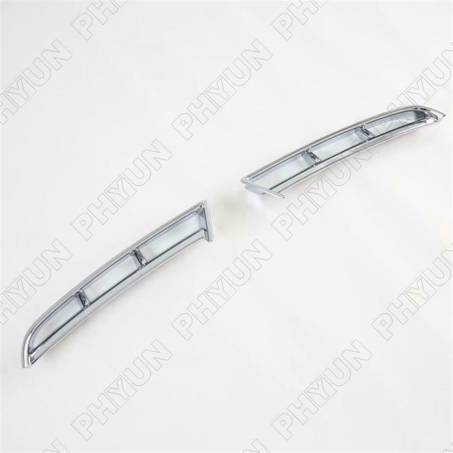 For 2021 Hyundai Tucson Chrome Front Fog Light Cover Bumper Trims Accessory 2x