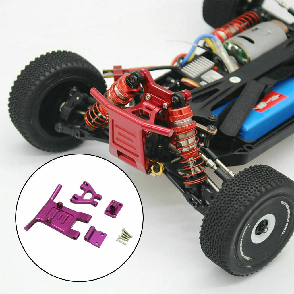 Metal Front Guard & Bumper for 124016 124018 124019 Crawler Car Buggy Purple
