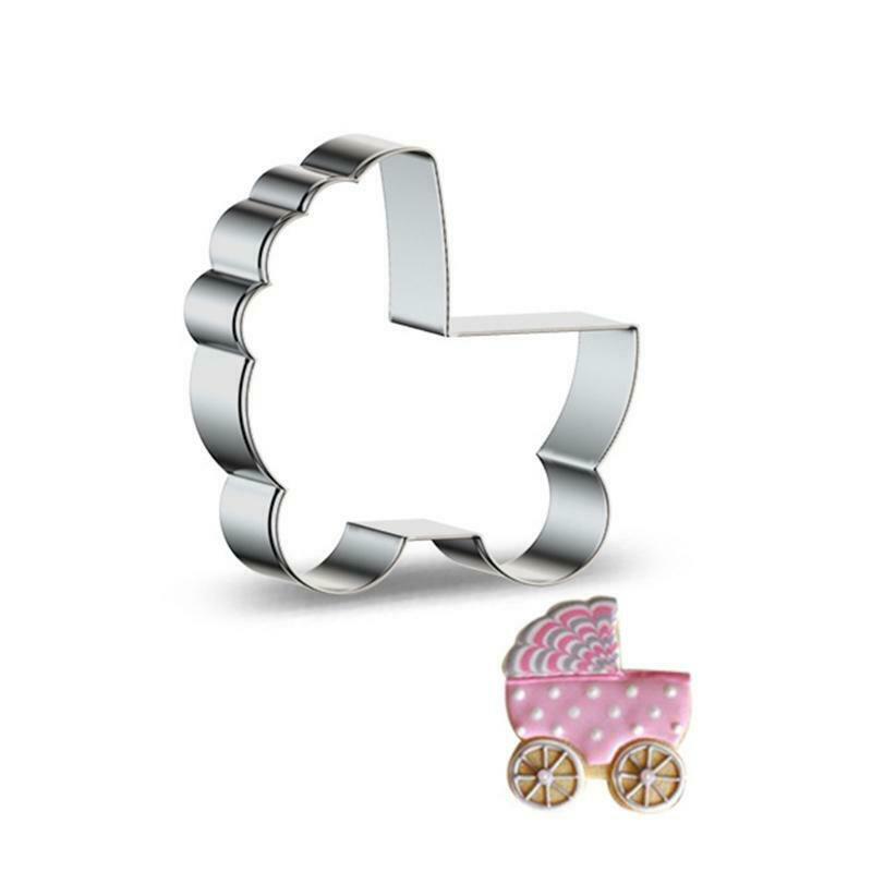 11pcs Baby Shower Cookie Cutter Stainless Steel Biscuit Molds