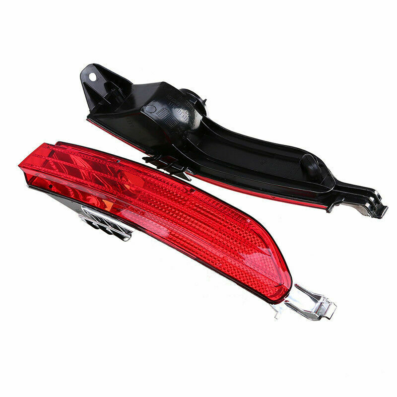 Pair Rear Bumper Reflector Light Housing DIY Fast  For VW Touareg 11-14