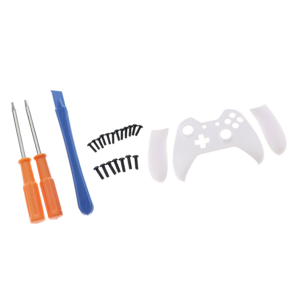 Front Upper Shell Housing Case Faceplate Cover with Handle Grip Side Rails and