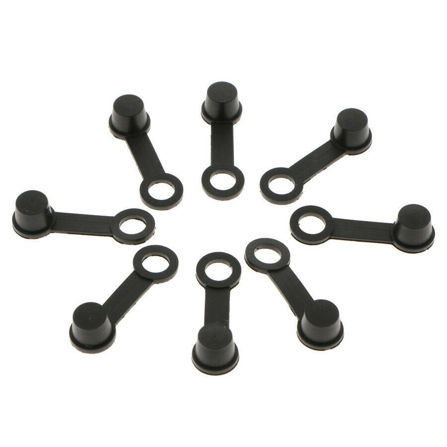 Universal 8mm Screw Rubber Caps for Bleeder Valve Brake Calipers Slave Cylinders